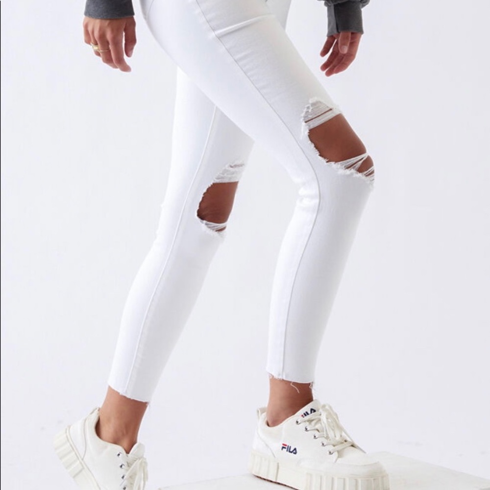 Pacsun White Jeans - Picture 2 of 6
